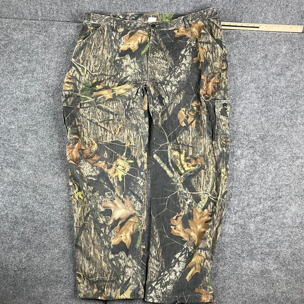 Jerzees Outdoors Camo Pants‎ Mens Size 2XL Realtree 6-Pocket Cargo Hunting